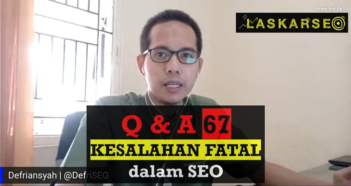 Kesalahan Fatal dalam SEO