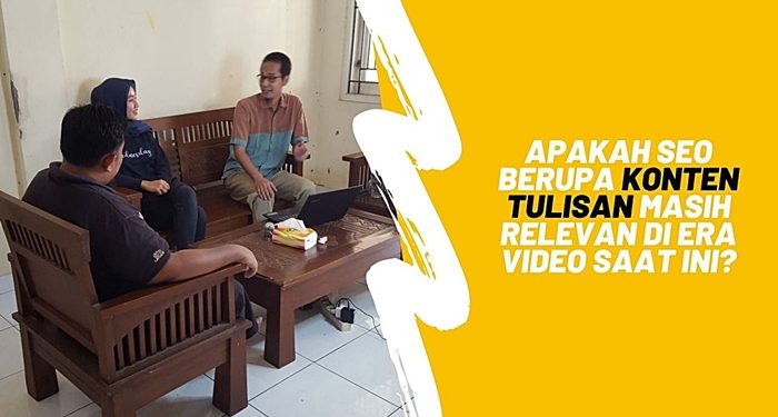 Apakah SEO berupa konten tulisan masih relevan