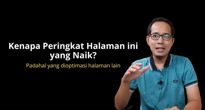 Kenapa Peringkat Halaman ini yang Naik