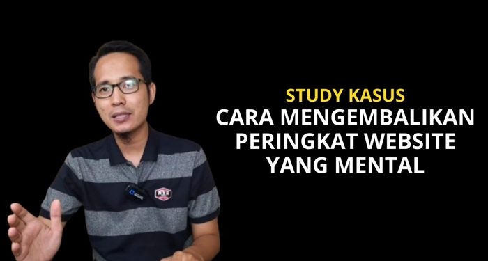 Cara mengembalikan peringkat web yang mental