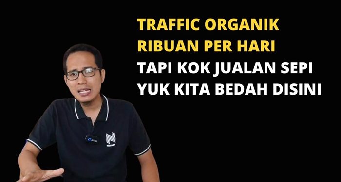 Order Sepi Meski Traffic Melimpah