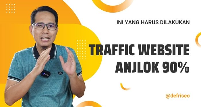 Traffic Website Anjlok 90%